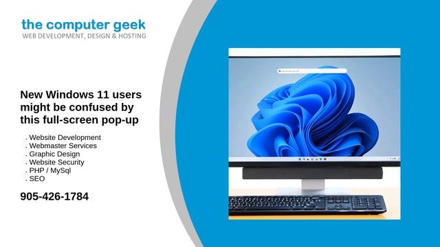 New Windows 11 users might be confused by this full-screen pop-up смотреть онлайн