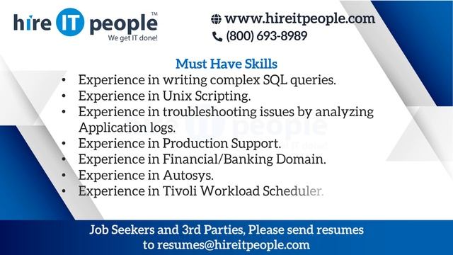 Open System Jobs | UNIX Jobs | Alpharetta, GA | Job ID: 34772 | смотреть онлайн