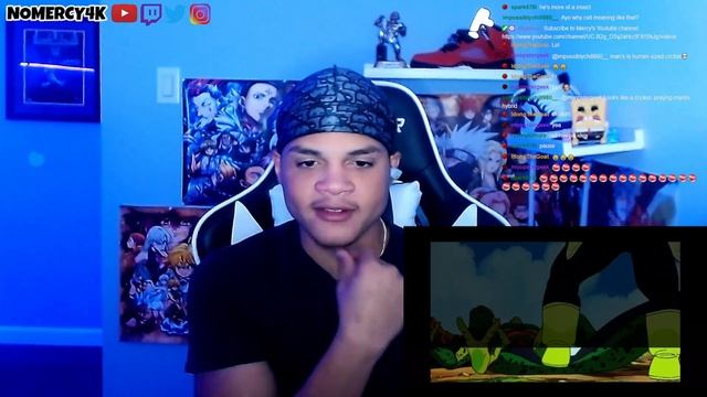ANDROID 16 VS IMPERFECT CELL | Dragon Ball Z BLIND REACTION!! смотреть онлайн