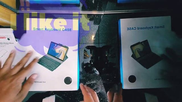 Unboxing (Smart keyboard with case and wireless mouse for realme pad 10.4inch) смотреть онлайн