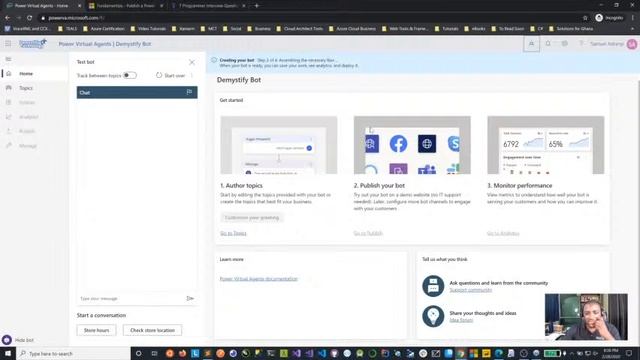Demystify Tech Episode #004: Let's Explore Power Virtual Agent: Build your first virtual agent смотреть онлайн
