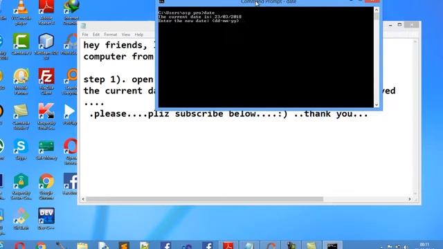 cmd how to show current date in a computer using cmd смотреть онлайн