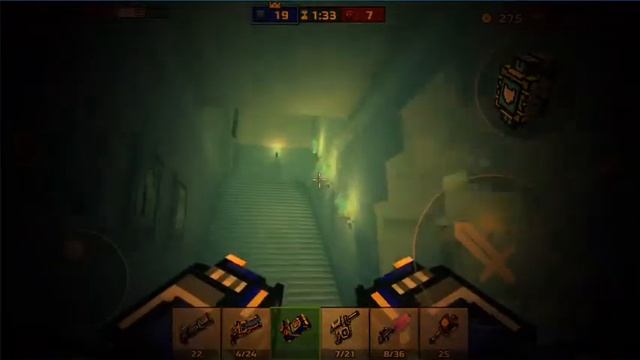 PIXEL GUN 3D ICE PALACE GAMEPLAY