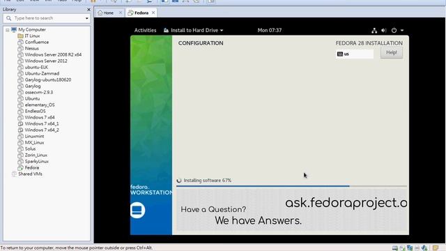 How to install Fedora 28 ? смотреть онлайн