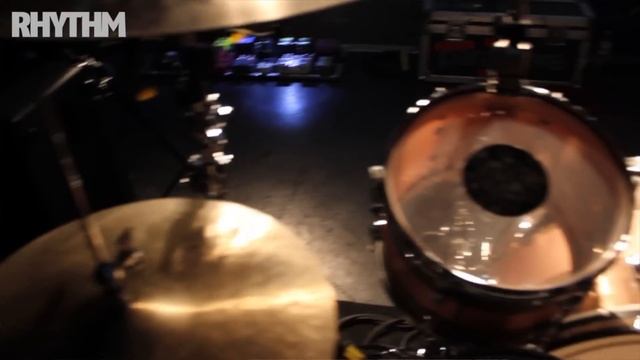 Paramore's Ilan Rubin gives Rhythm Magazine a tour of his Q Drum Co. kit смотреть онлайн
