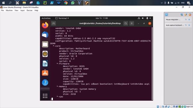 How to see information about hardware in Linux Ubuntu смотреть онлайн