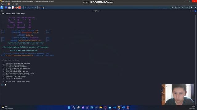 Herramientas de Kali linux pentesting смотреть онлайн