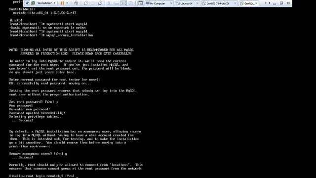 Como instalar MSQL en CentOs 7 Minimal y poder configurar el acceso remoto смотреть онлайн