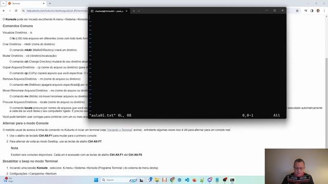 Primeiros passos no terminal Linux смотреть онлайн