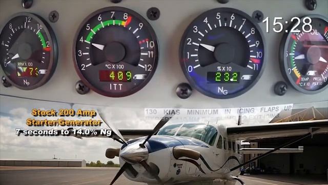 Caravan 208B Start Up Sequence | Blackhawk AMETEK 325-Amp Starter Generator Upgrade смотреть онлайн