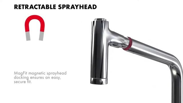 Смеситель Hansgrohe Metris для кухонной мойки смотреть онлайн
