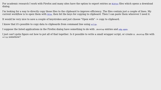 Unix & Linux: Firefox download file and copy to clipboard смотреть онлайн