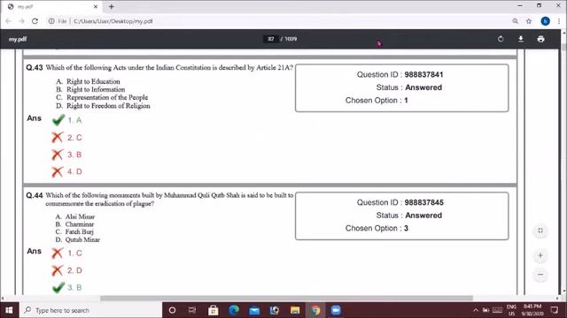 RRB NTPC PREVIOUS YEARS EXAM PAPERS QUESTATIONS & ANSWERS || RRB NTPC GENERAL AWARENESS BITS смотреть онлайн