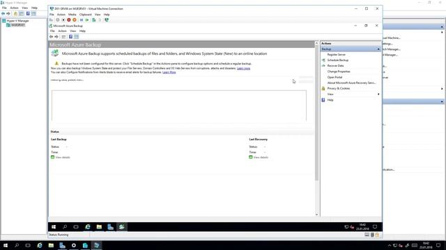 Microsoft Azure Konfiguration von Azure Backup смотреть онлайн