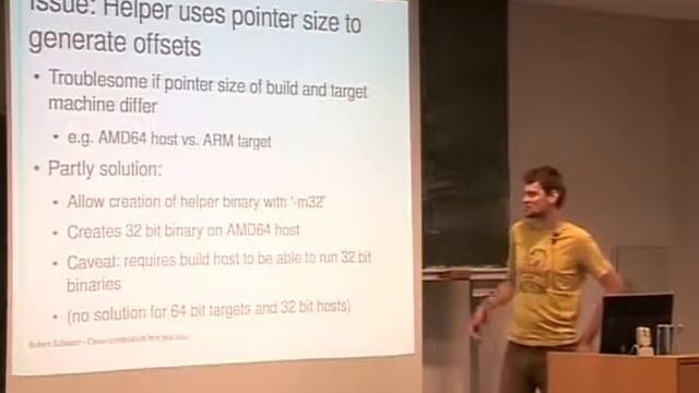2009 - Understanding and fixing cross-compilation requirements смотреть онлайн