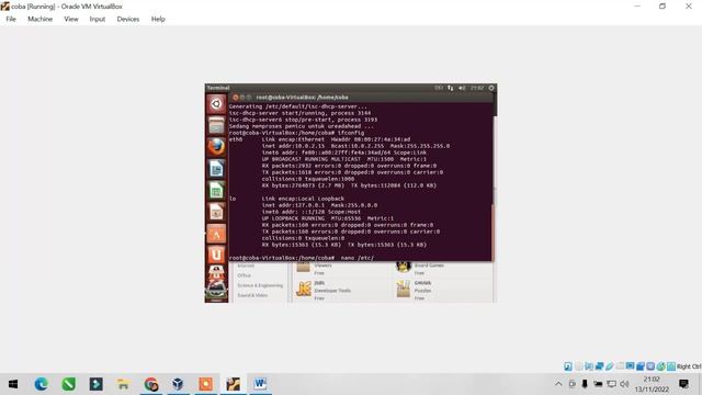 Cara setting dhcp server linux ubuntu 13.04 смотреть онлайн