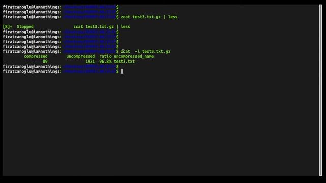 Linux ZCAT Command (zcat komutunun) Kullanımı ve Özellikleri смотреть онлайн