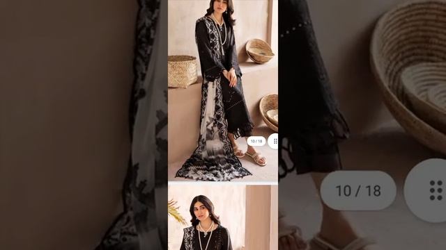 Nureh lawn |koyal black and white collection| on huge off | @zaboorcollections2322 #blackcollectio смотреть онлайн