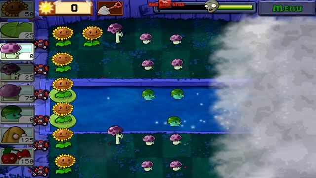 Plants vs. Zombies Adventure || Got a Plantern || level 4-1 Fog (Android Gameplay HD) Ep.31 смотреть онлайн