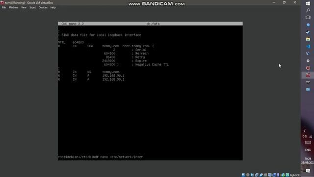 Dns server menghubungkan debian ke client(windows7) смотреть онлайн