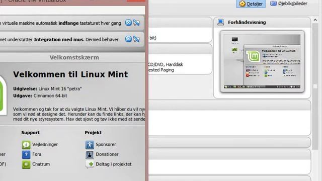 Run Linux Mint in Virtual Box on Win 8.1 смотреть онлайн