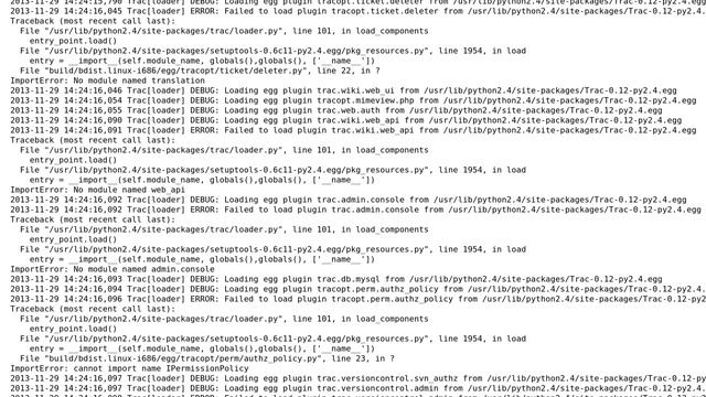 Unix & Linux: trac svn python bindings messed up rebuild python смотреть онлайн