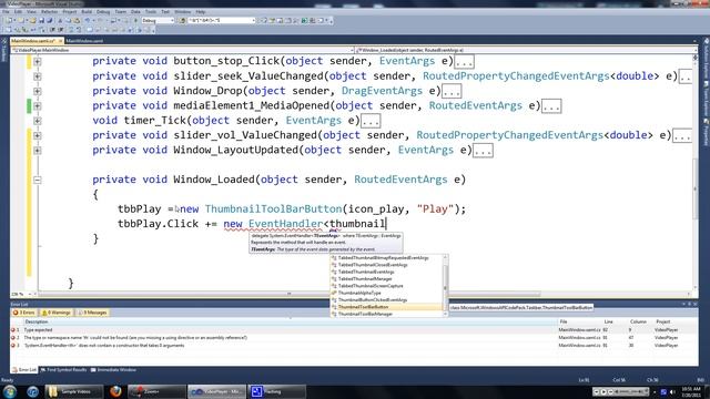 Developing for Windows 7: Taskbar #4: Taskbar Preview Buttons смотреть онлайн
