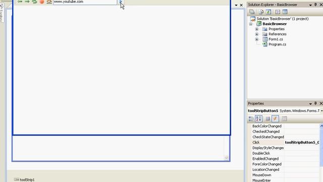 [C#] Basic Web Browser - IE control смотреть онлайн