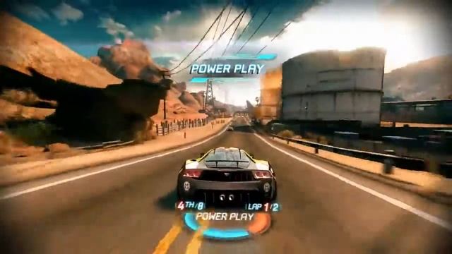 Powerful Combat Racing game-play HD (Split Second Velocity for PC) #Power play смотреть онлайн