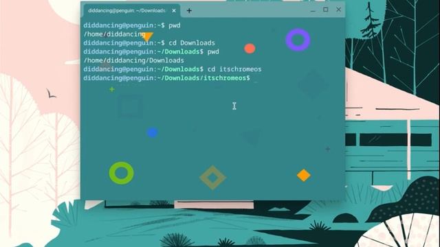 Quick Overview of pwd Linux command on Chrome OS смотреть онлайн