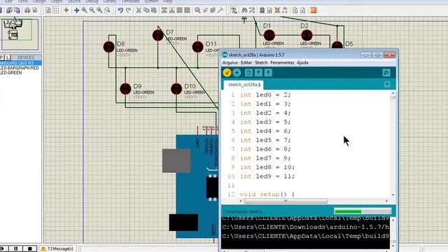 COMO FAZER FACIEL ARCHIVO HEX DE ARDUINO NO PROTEUS смотреть онлайн