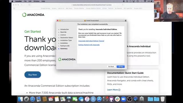 Installing Anaconda on MacOS смотреть онлайн