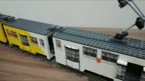 Lego трамвай CKD Tatra KT8NF/Lego tram CKD Tatra KT8NF