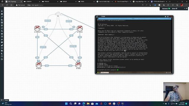 Configuring PKI logon on Nokia VSR and Linux In Eve-NG (Nokia VSR series Part 3) смотреть онлайн