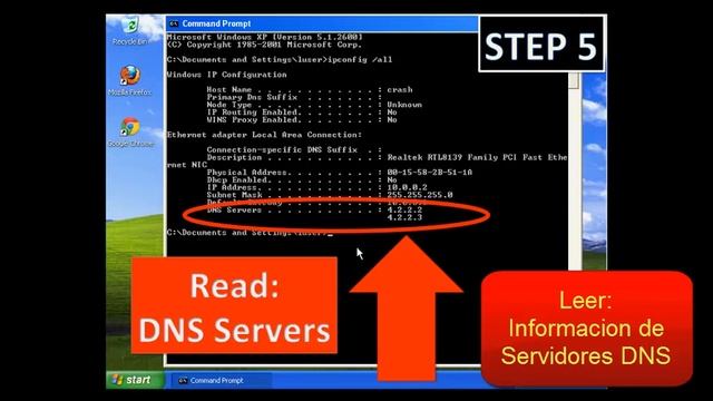 DNS CHANGER AUTO VERIFICACION PASO POR PASO WINDOWS XP Y WINDOWS 7 смотреть онлайн