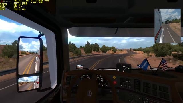 American Truck Simulator R9 380 4GB + FX 8350 4.2 Ghz 1080p 60FPS смотреть онлайн