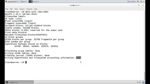09 Chapter9 Adding Disks Partitions and File Systems to a Linux System смотреть онлайн
