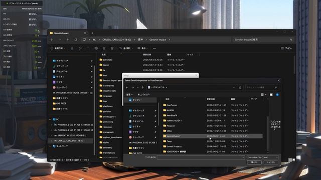 【原神】フレームレートの限界突破！最大415FPS、私のはモニターとGPUの影響で280FPSが最大だけど、残像感の少なさと滑らかな映像は別次元です。Genshin Impact смотреть онлайн