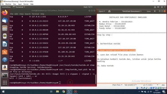 Instalasi dan Konfigurasi OwnCloud Tonido Di ubuntu 18.04 LTS | IF 3A Karyawan смотреть онлайн