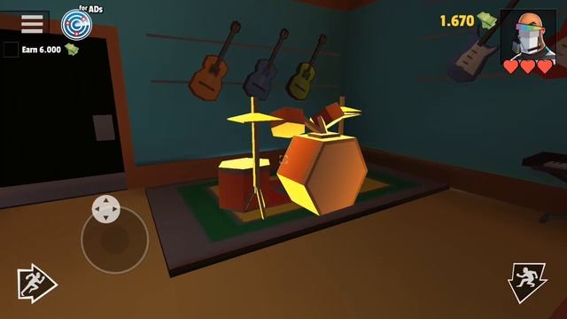 Robbery Madness 2 : Gameplay Walkthrough part 1 - MALL (iOS, Android) смотреть онлайн