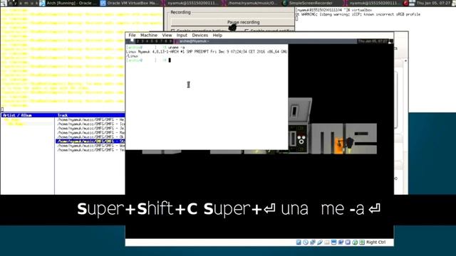 ARCH Linux on VirtualBox смотреть онлайн