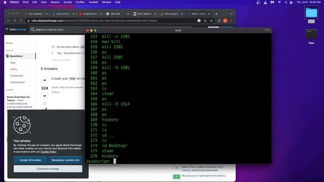 Bash Commands - history command смотреть онлайн
