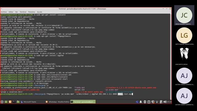 Servidor de streaming en Linux смотреть онлайн