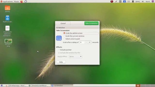 how to get screenshot in ubuntu смотреть онлайн