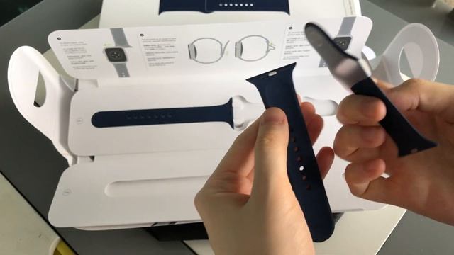 UNBOXING APPLE WATCH Series 6 PASIFIC BLUE 44mm LIMITED EDITION 2021 VIRAL new iWatch смотреть онлайн