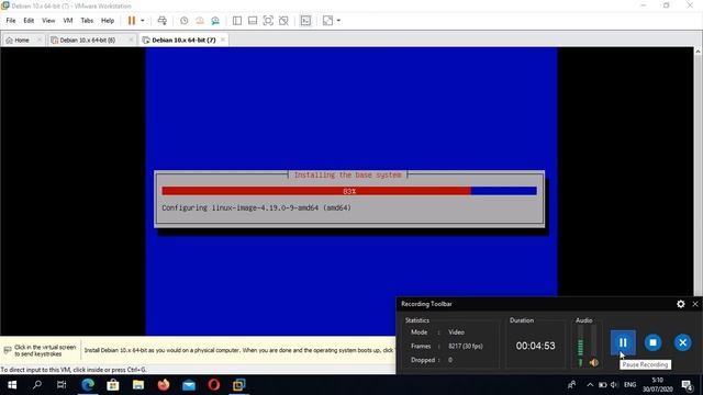 Cara Menginstal Debian 10 Menggunakan vmware смотреть онлайн