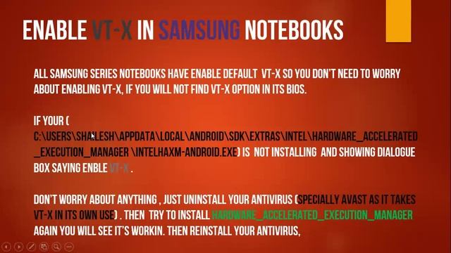 enable vt-x in samsung notebooks (if no vt-x option in bios ) смотреть онлайн
