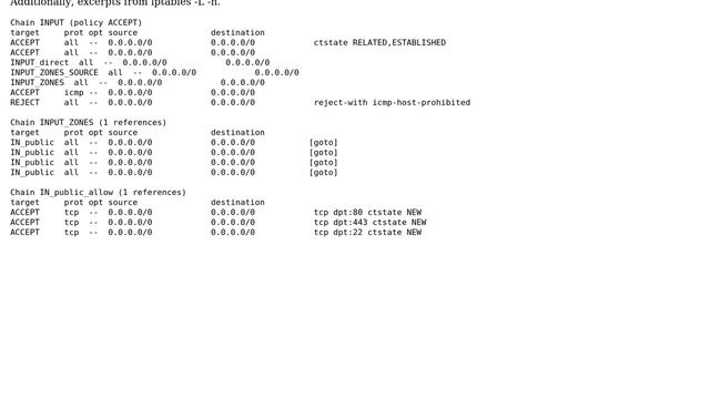 DevOps & SysAdmins: Fedora's firewall-cmd shows more available services than configured смотреть онлайн