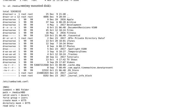 Raspberry Pi: Can't Write to Samba Share смотреть онлайн