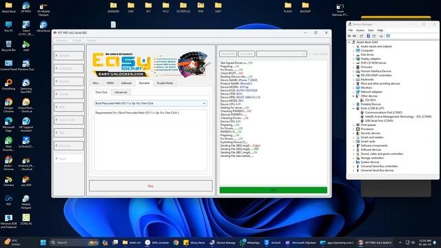 Iphone 7 7+ IOs 15.7 Icloud Bypass with EFT Pro one click #iphone #icloudbypass #eftpro #iphone7 смотреть онлайн